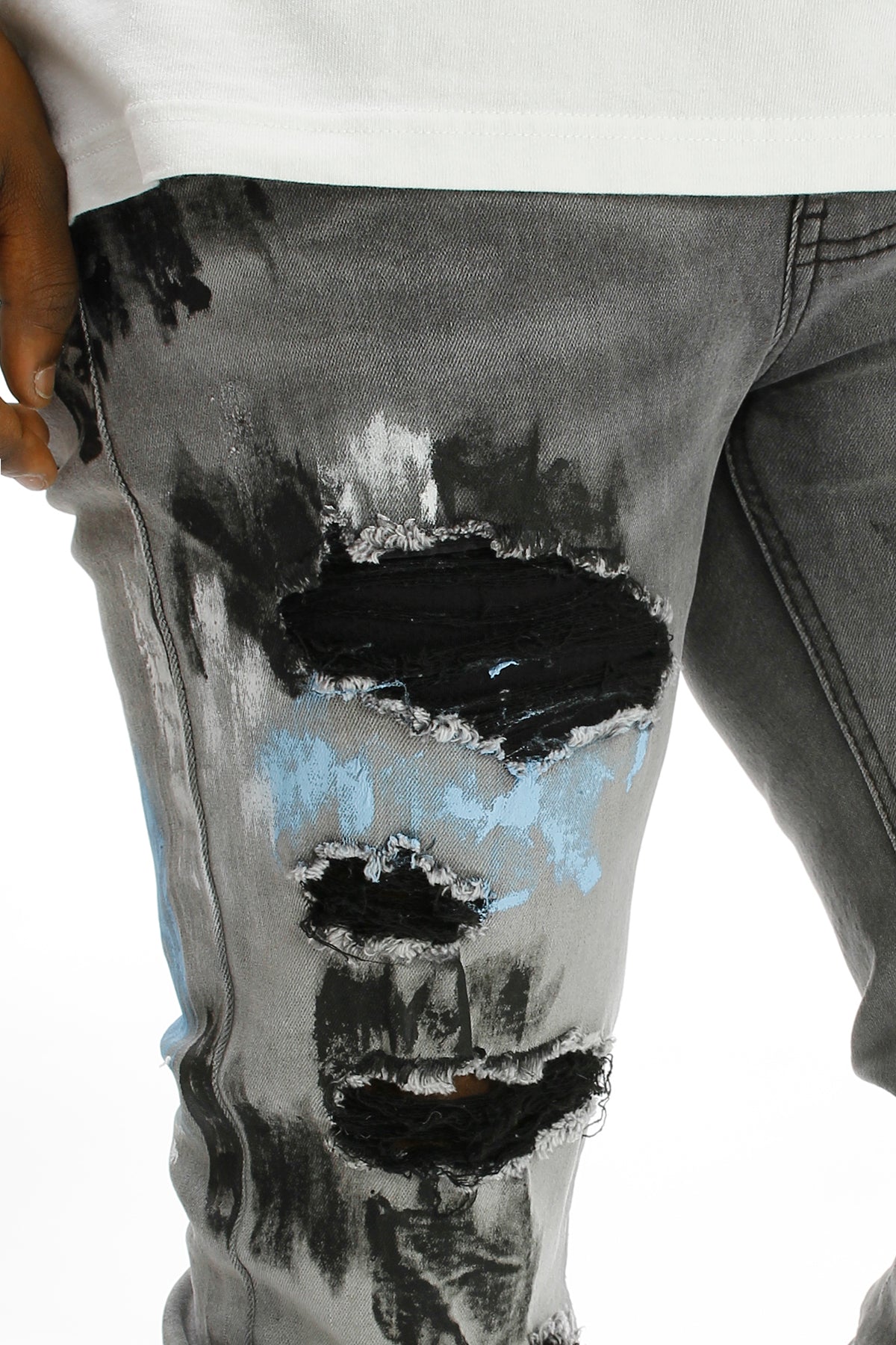 Max Painter's Jeans (Grey) (6554995818598)