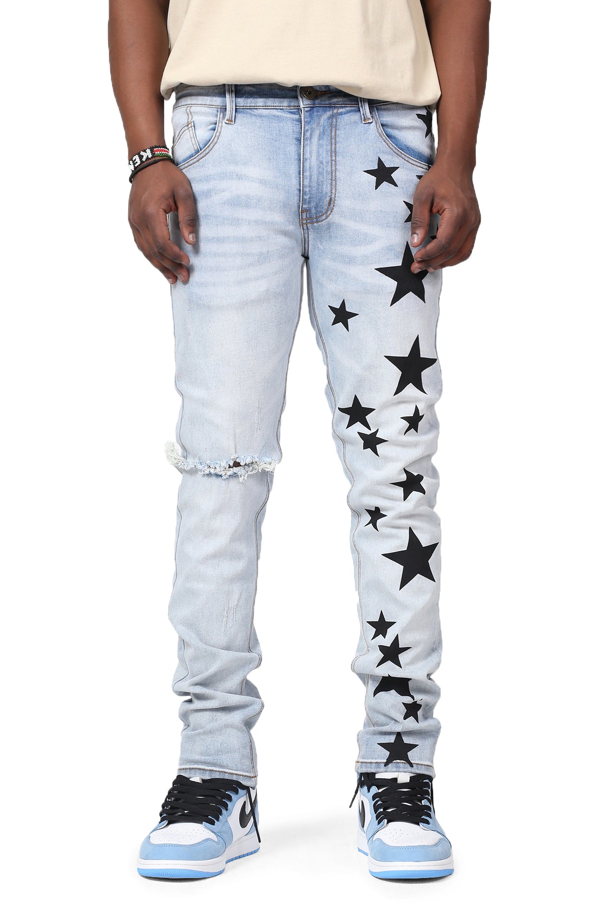 Star Jeans (Blue) (6629244174438)