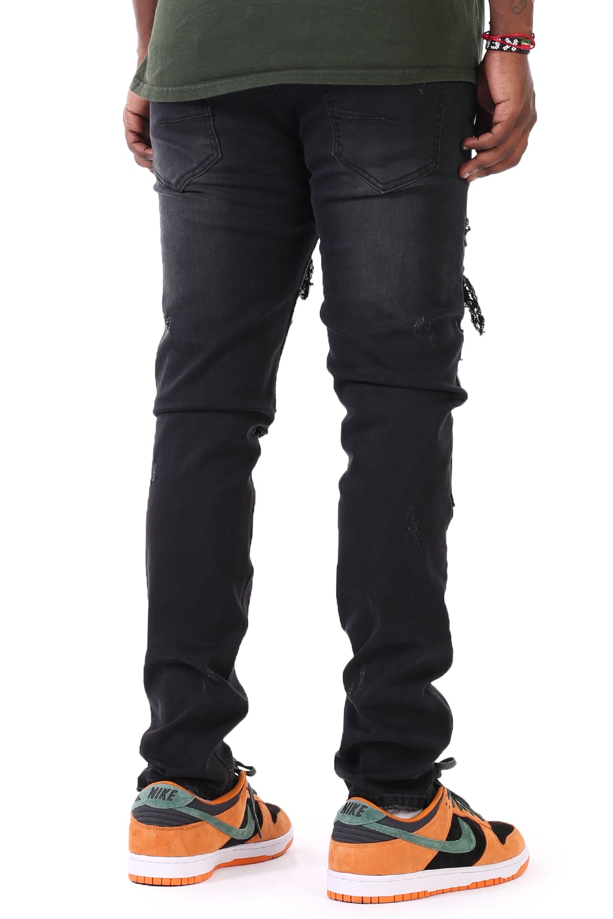 Over & Under Camo Jeans (Black) (6636381110374)