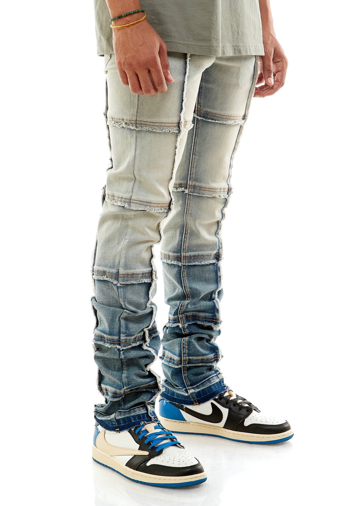 STACKED CUT & SEW JEANS