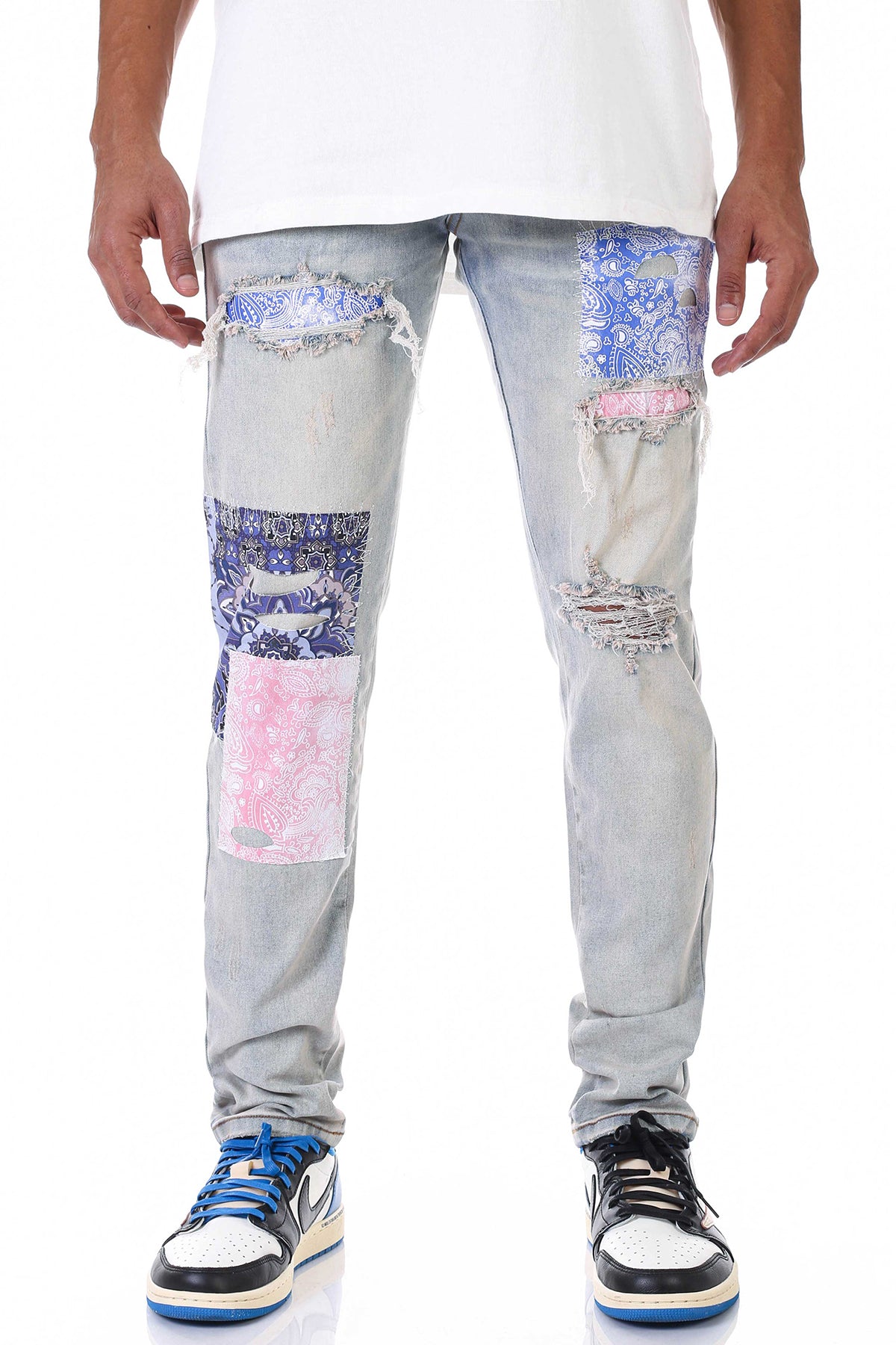 BANDANA PATCH JEANS – KDNK